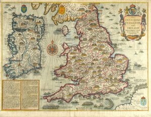 Invasionerne af England og Irland med alle deres borgerkrige siden erobringen, ca. 1627 af English School